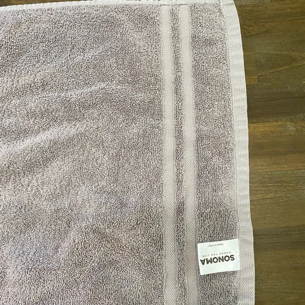 ✅ Sonoma gray hand towel